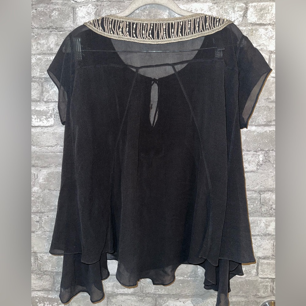 Allsaints arcadian blanka top sz4 #P3 - Picture 2 of 4